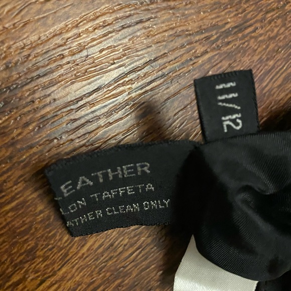 Genuine Leather skirt - Women’s size 11/12 - Picture 6 of 7